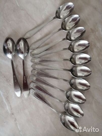 Ложки и вилки времён СССР