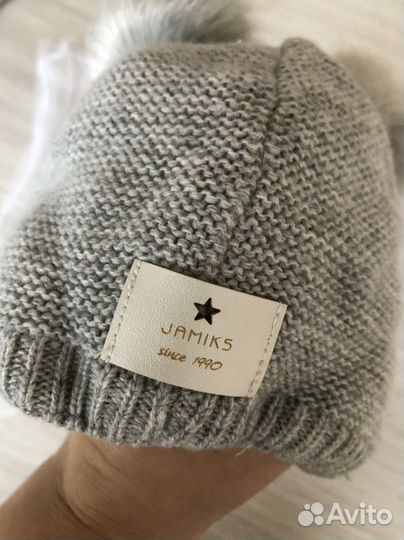 Шапка теплая для новорожденных