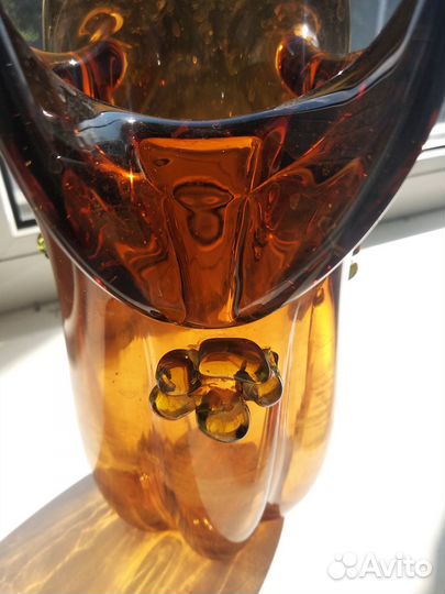 Ваза цветное стекло