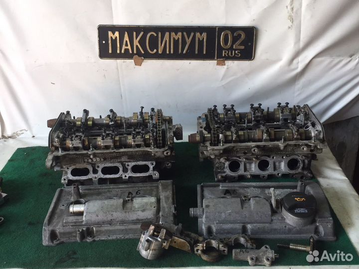 Правая Гбц Audi v6 vag 2.4 Alf