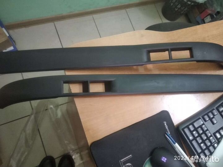 Молдинги переднего бампера(юбка) Opel Zafira