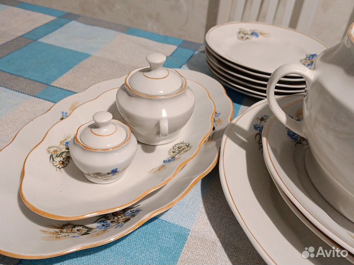 Набор столовой посуды бу