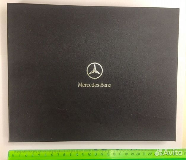 Канцелярский набор Часы с символикой Мерседес Бенц