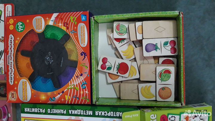 Детские настольные игры пакетом