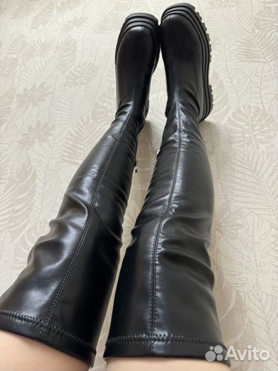 Сапоги ботфорты