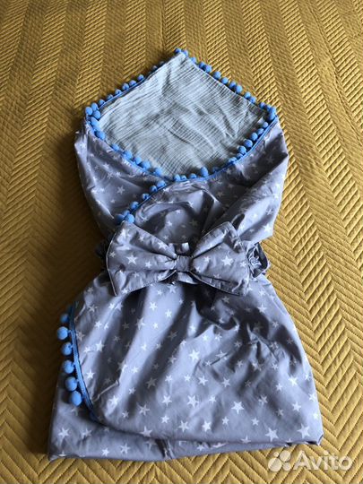 Летний конверт (одеяло) на выписку