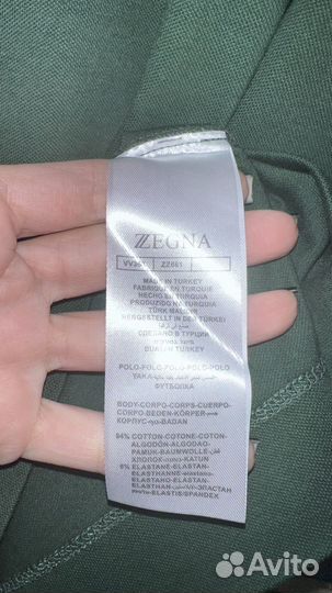 Поло футболка zegna оригинал