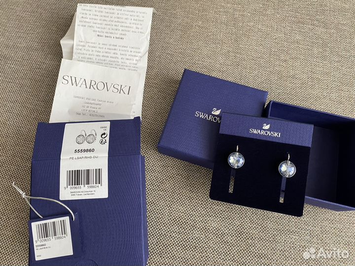 Swarovski Globe серьги оригинал