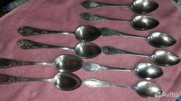 Ложки столовые мельхиоровые из СССР