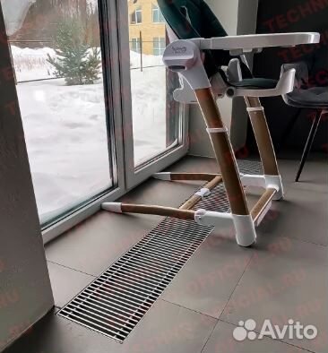 Внутрипольный конвектор