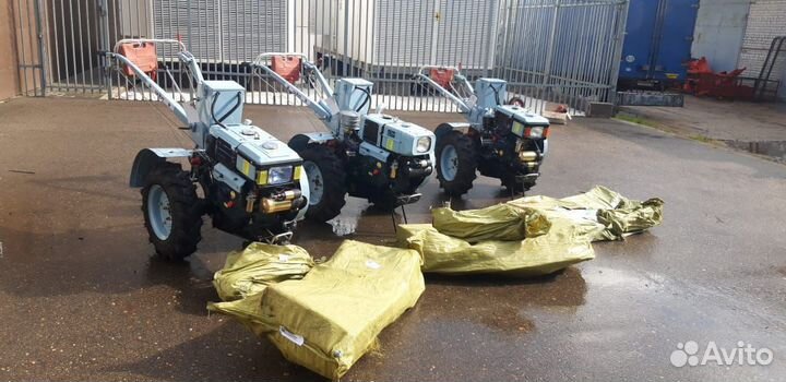 Мотоблок скаут 15 DE с почвофрезой и сиденьем