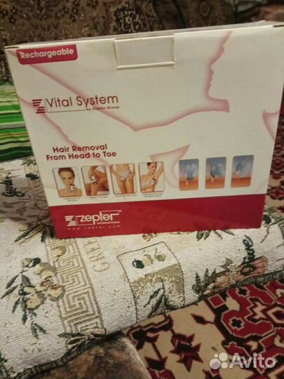Эпилятор цептер новый в упаковке