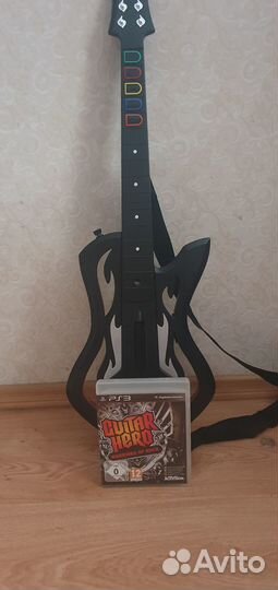 Guitar Hero Warriors Of Rock PS3 плюс Гитара