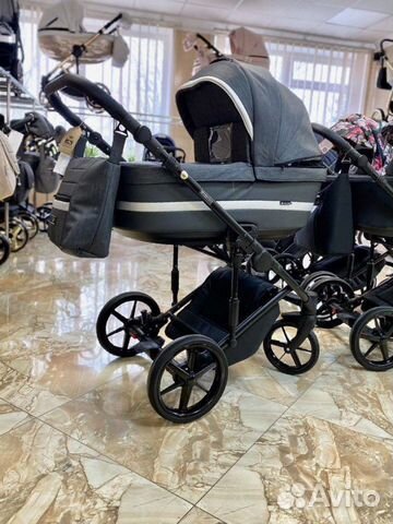 Коляска для новорожденных 2в1 Adamex Rimini