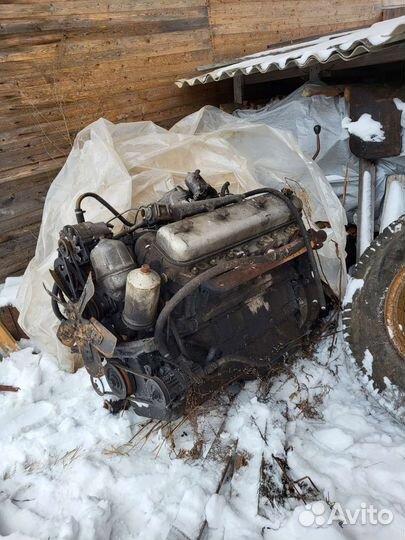 Двигатель сборе с кпп