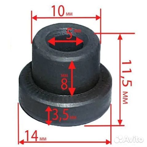 Графитовые втулки для насосов посудомоечных машин