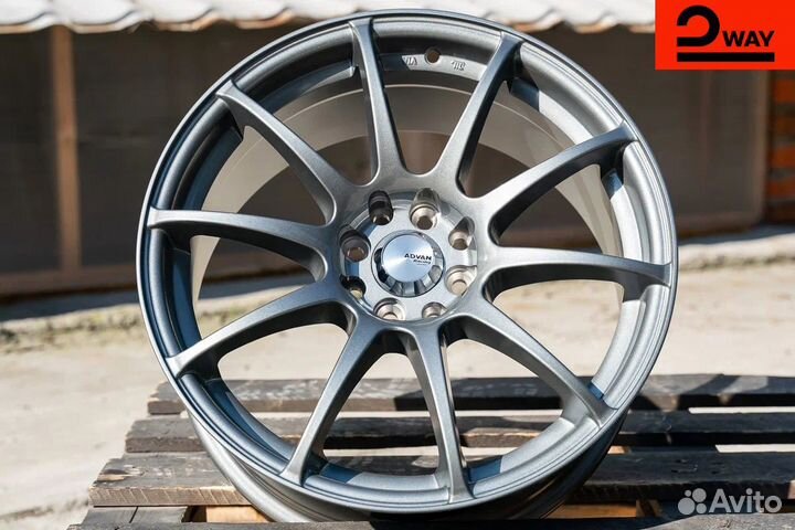 R17 Advan RS Style 8J ET38 4*100/4*108 (E060)