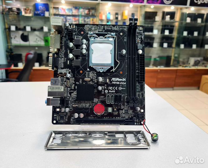 Материнская плата ASRock H81M-DG4 / LGA 1150
