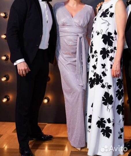 Вечернее платье блестящее