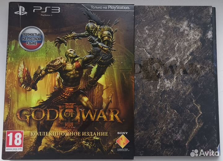 Игра ps3 God of war 3 Коллекционное Издание