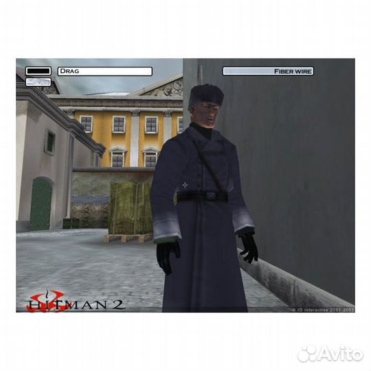 Hitman 2 Silent Assassin, б/у, английский (PS2)
