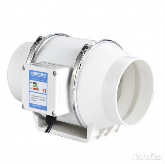 Канальный вентилятор 150 бесшумный вентилятор