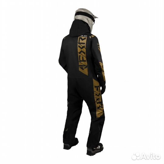 Комбинезон FXR Helium с утеплителем Black/Canvas