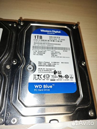 Жёсткие диски и SSD