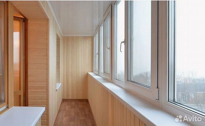 Остекление лоджий от производства