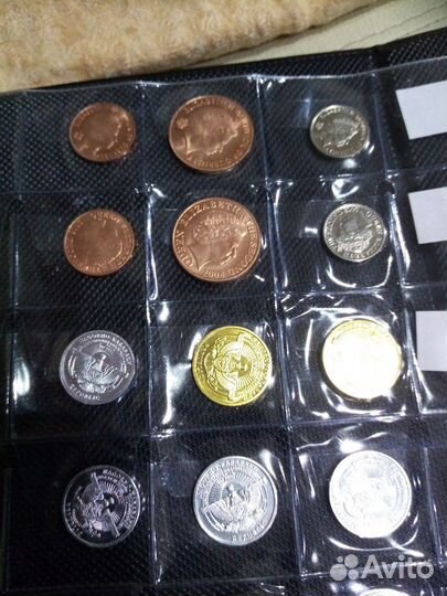 Наборы монет Гернси, Джерси, Руа