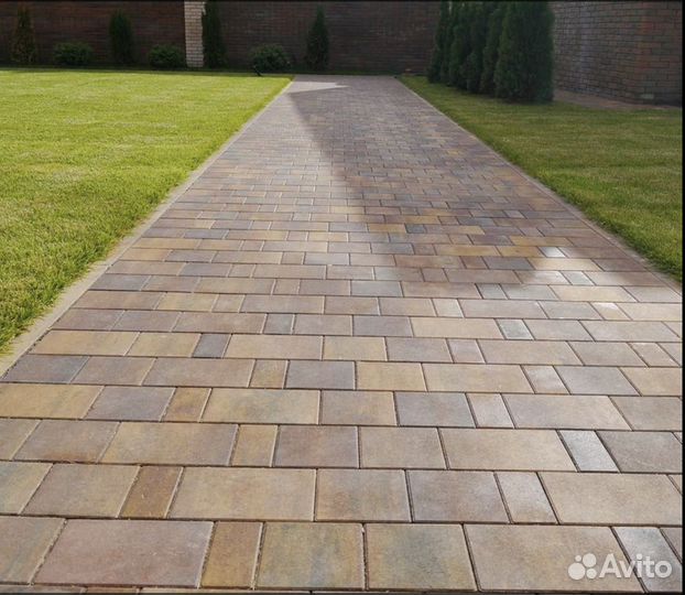 Тротуарная плитка с завода Браер (Braer)