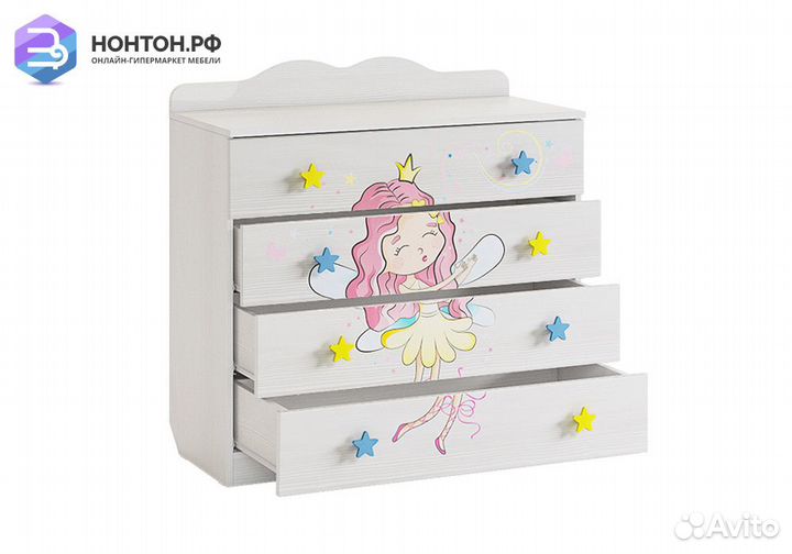 Комод Чудо белый рамух