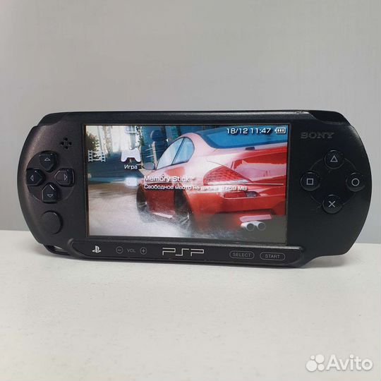 Sony PSP E1008 Street 8GB с играми