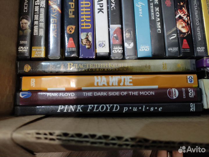 Огромная коллекция DVD дисков