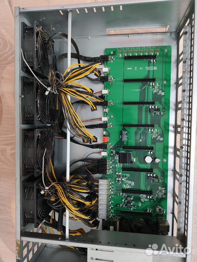 Тушка для майнинг фермы на 8 карт