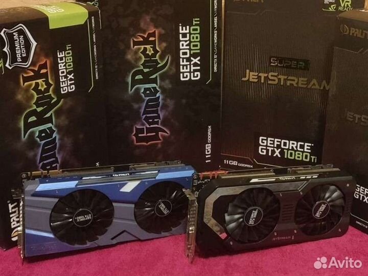 Nvidia GTX1080 TI 11GB на пломбе