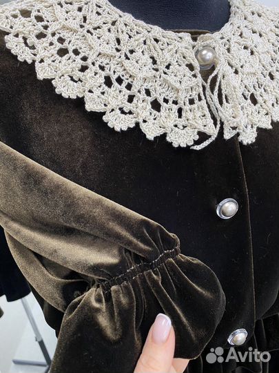 Воротник кружевной из хлопка