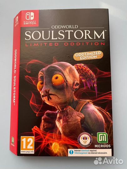Рукав Oddworld: Soulstorm. Limited Edition