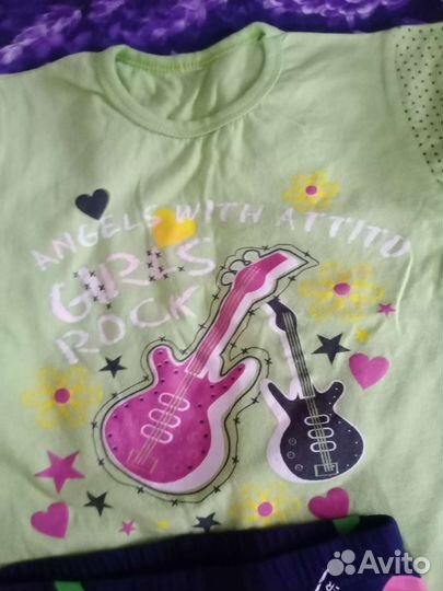 Вещи пакетом на девочку 98-104