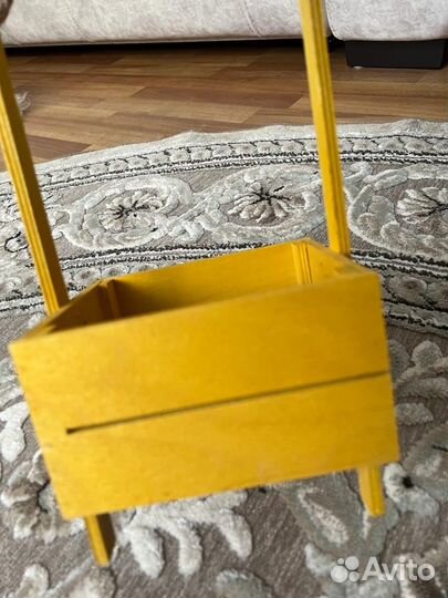 Деревянная корзинка