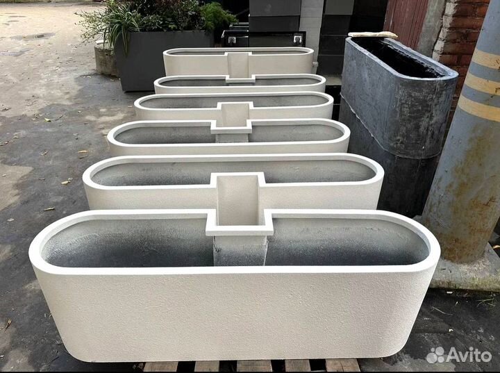 Кашпо под бетон (собственное производство)