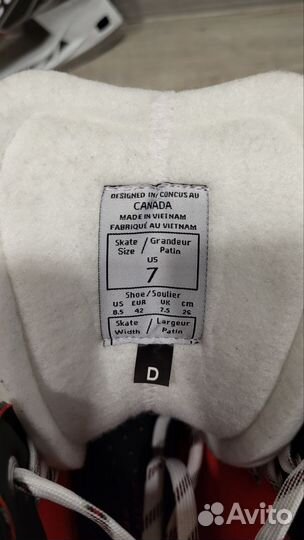 Коньки хоккейные новые CCM JetSpeed FT 480 SR