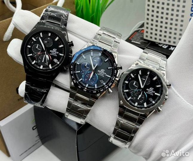 Часы Casio Edifice EQB-1100 с полным комплектом premium