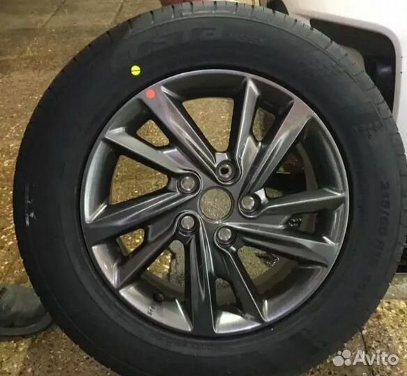 Колесо диск резина Киа Оптима 4 новый оригинал