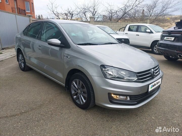 Volkswagen Polo 1.6 AT, 2019, 88 000 км