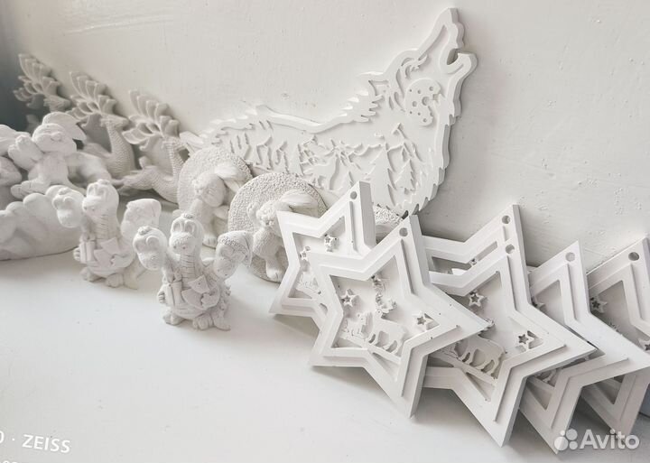 Литьё из гипса