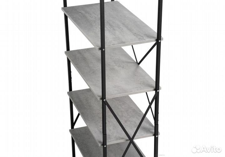 Офисная мебель Траун Лофт 60 бетон - черный матовы