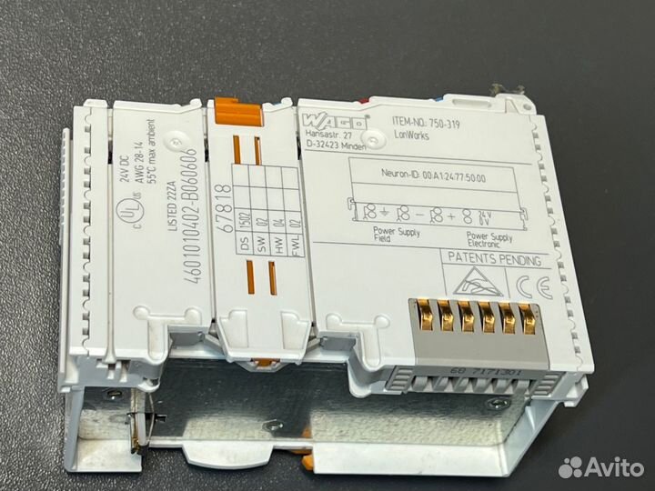 Wago 750-319 Coupler с хранения, 1 шт