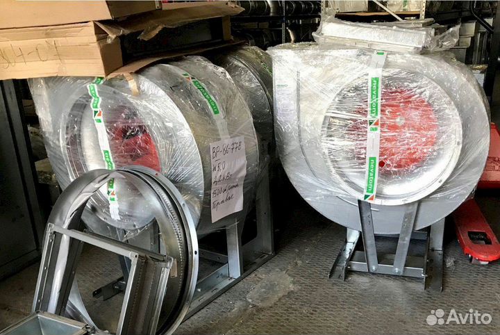 Вентилятор радиальный промышленный