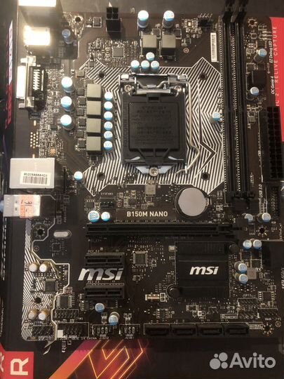 Материнская плата msi R150M nano